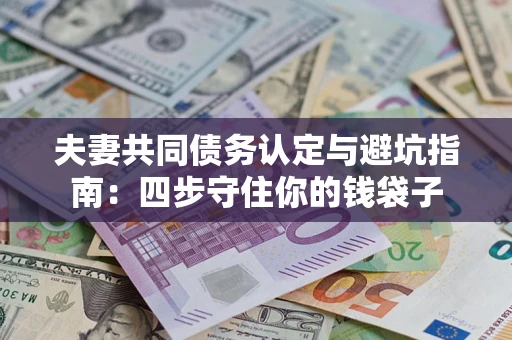 北京夫妻共同债务认定与避坑指南：四步守住你的钱袋子