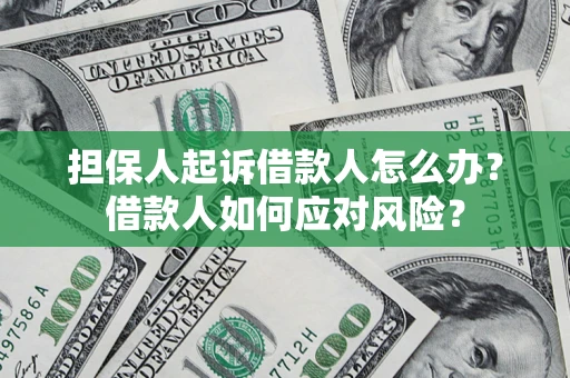 北京担保人起诉借款人怎么办？借款人如何应对风险？